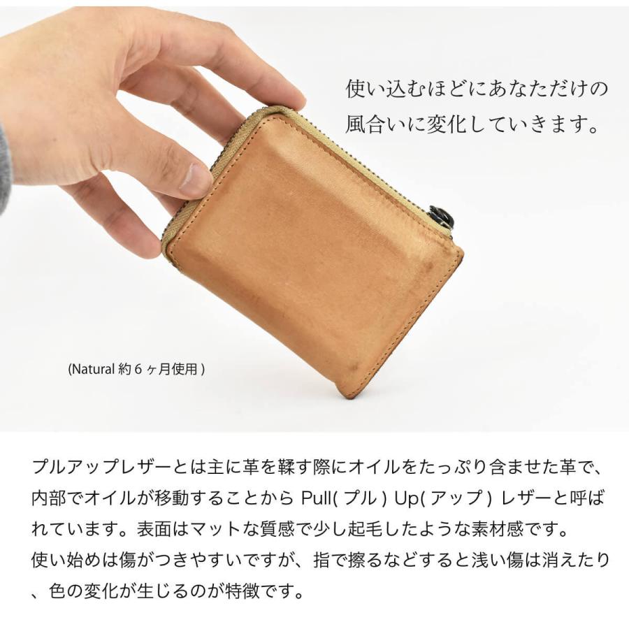 Hallelujah（ハレルヤ） ミニ財布 財布 メンズ 二つ折り 小さめ