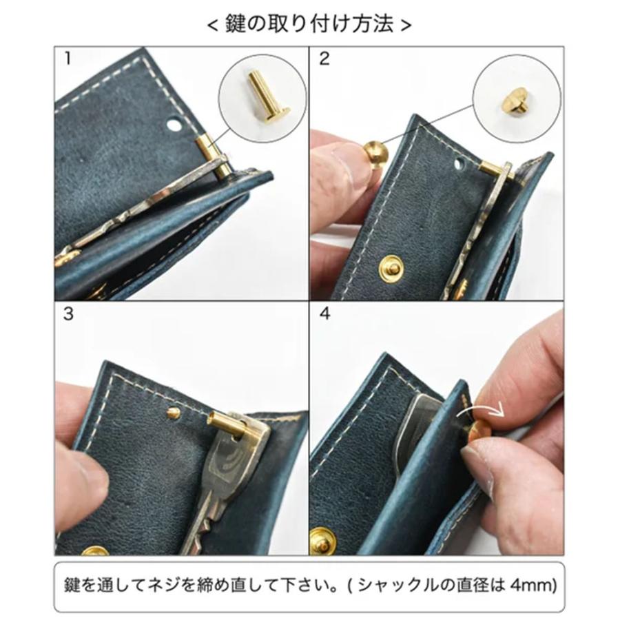 Hallelujah 姫路産 馬革 キーケースウォレットEquus メンズ Hallelujah 姫路産 馬革 キーケースウォレットEquus メンズ