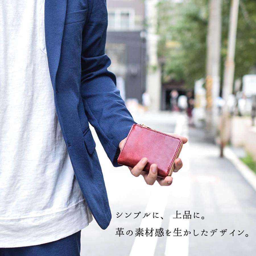 JAPAN FACTORY コードバン 財布 メンズ レディース L字 JAPAN FACTORY コードバン 財布 メンズ レディース L字