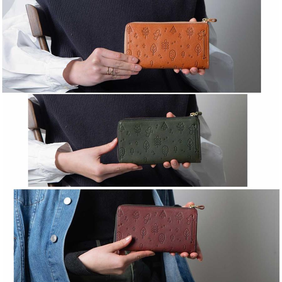 JAPAN FACTORY 栃木レザー 花鳥風月 長財布 L字ファスナー JAPAN FACTORY 栃木レザー 花鳥風月 長財布 L字ファスナー