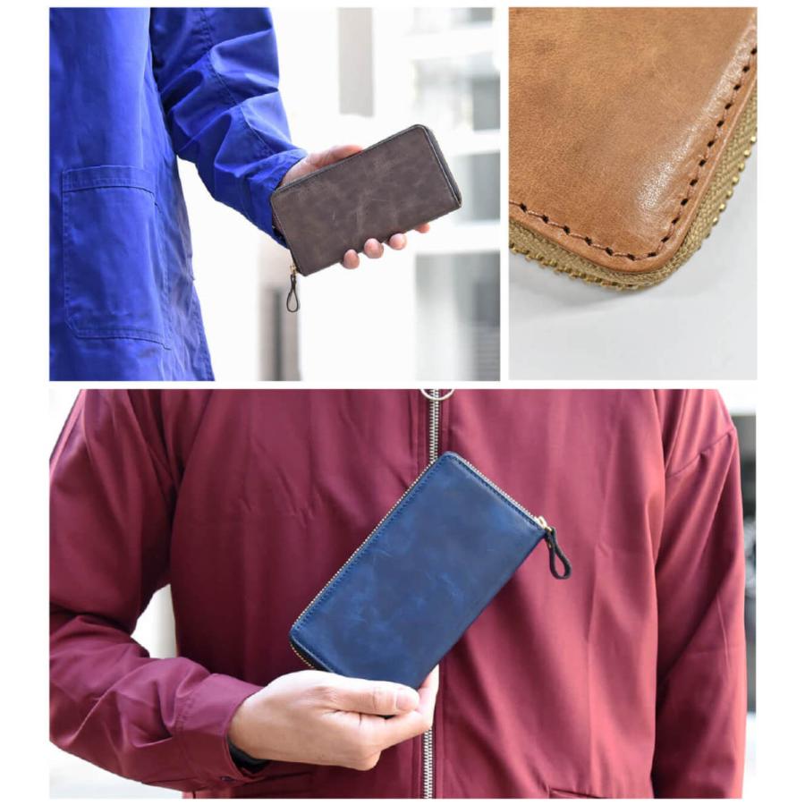 JAPAN FACTORY メンズ財布 長財布 ラウンドファスナー 高級 本革 JAPAN FACTORY メンズ財布 長財布 ラウンドファスナー 高級 本革