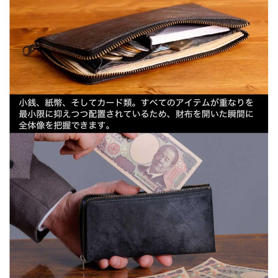 JAPAN FACTORY（ジャパンファクトリー） 財布 メンズ 長財布 小さい