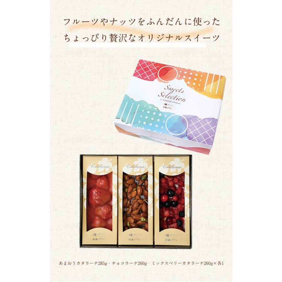 カタラーナセット CL-N-1 / 送料無料 西通りプリン お土産 福岡