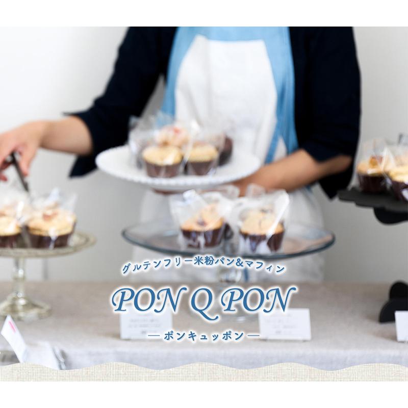 グルテンフリー様10セット グルテンフリー 米粉パン&マフィン PON Q 厳選セット 送料無料
