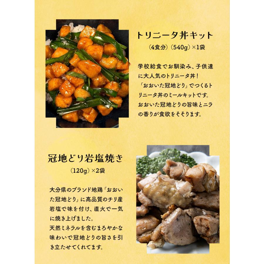 おおいたの「鶏」魅力詰め合わせセット（竹）送料無料 大分 冠地鶏