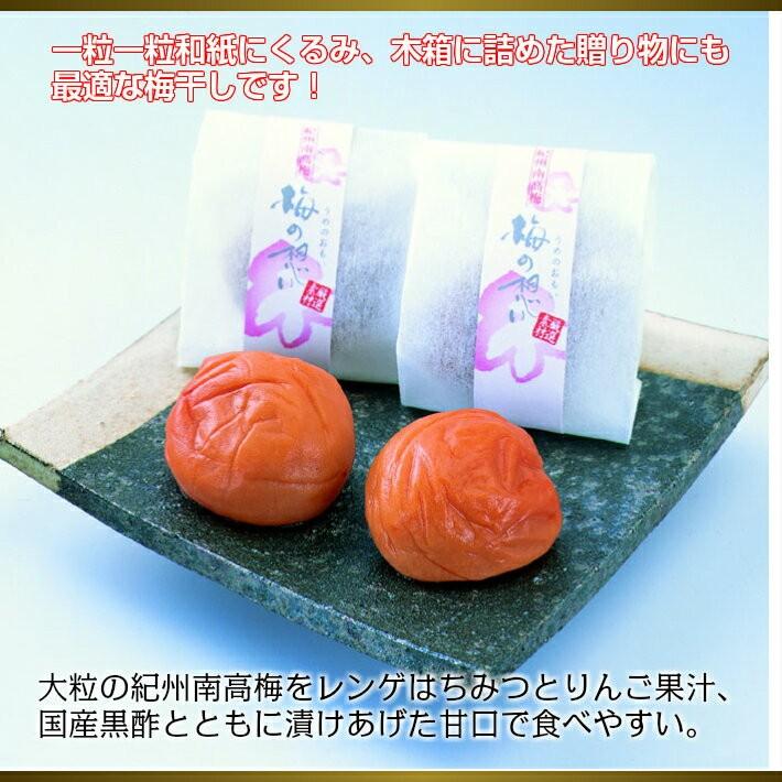 紀州綜合食品 紀州梅の想い（木箱） 20粒入り / 送料無料 個包装 木箱