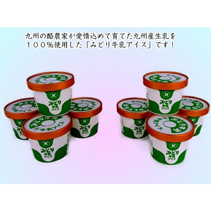 送料無料 みどり牛乳アイスセット アイスクリーム アイス 九州 大分県