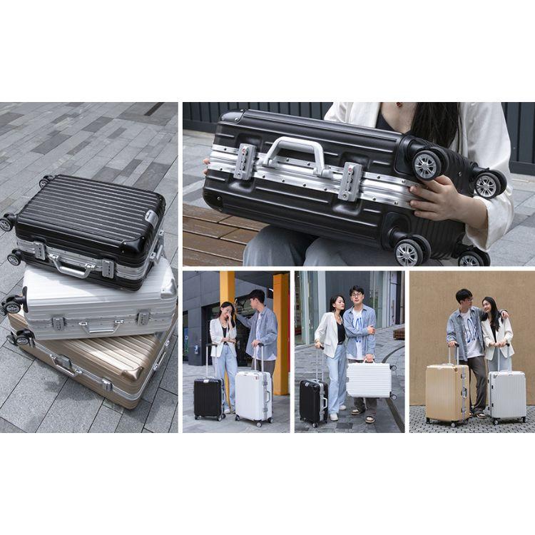 スーツケース Mサイズ 軽量 大容量 静音 キャリーケース ダブル