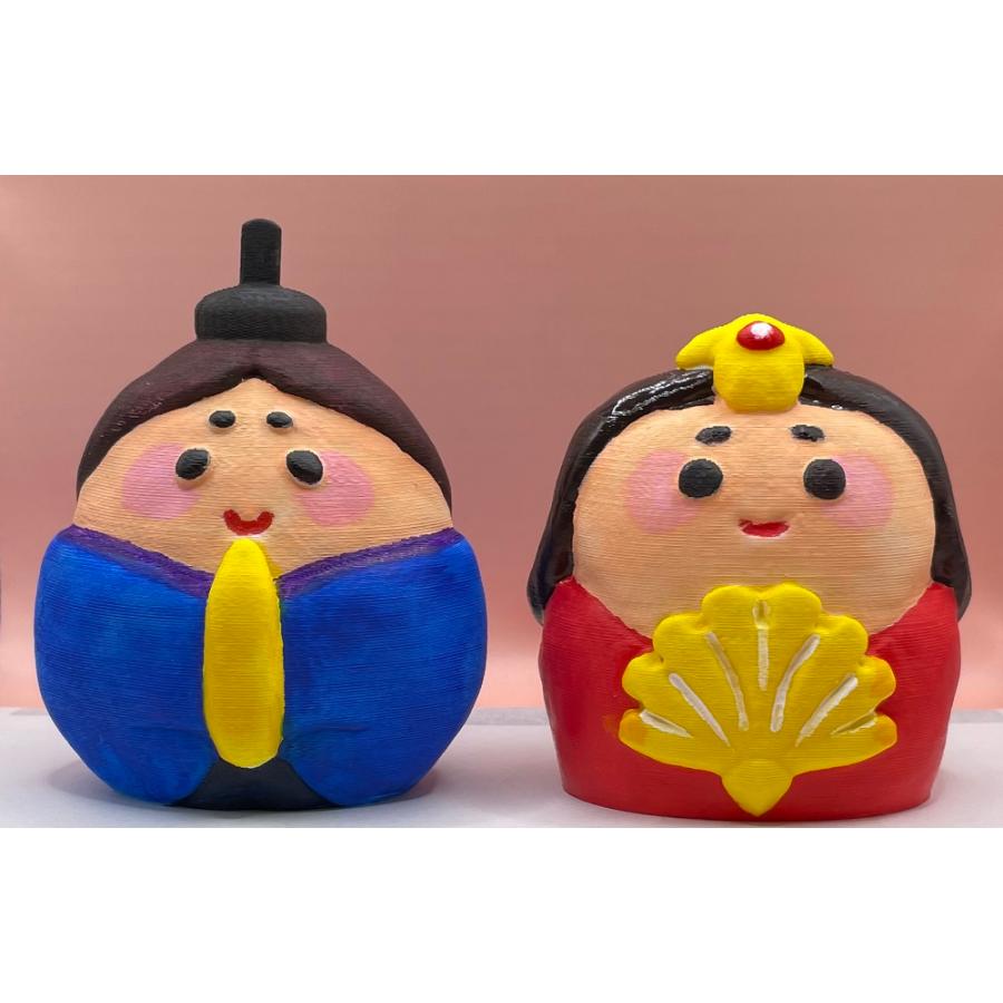 「立体ぬりぬり」ひなまつり“男雛” 自由に 世界に1つ 自分だけの フィギュア 置物　立体ぬりえ |  | 02