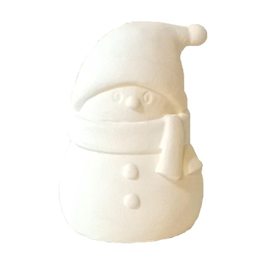 「立体ぬりぬり」雪だるま 自由に 世界に1つ 自分だけの フィギュア 置物　立体ぬりえ |  | 01