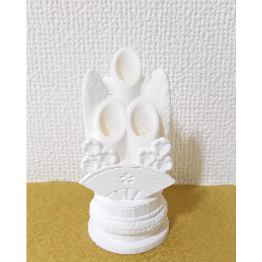 「立体ぬりぬり」門松 自由に 世界に1つ 自分だけの フィギュア 置物　立体ぬりえ | 