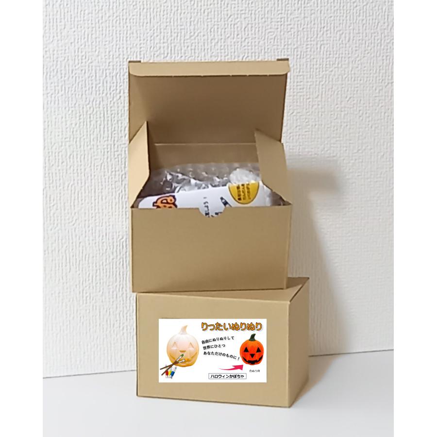 「立体ぬりぬり」ハロウィンかぼちゃ 自由に 世界に1つ 自分だけの フィギュア 置物　立体ぬりえ |  | 02