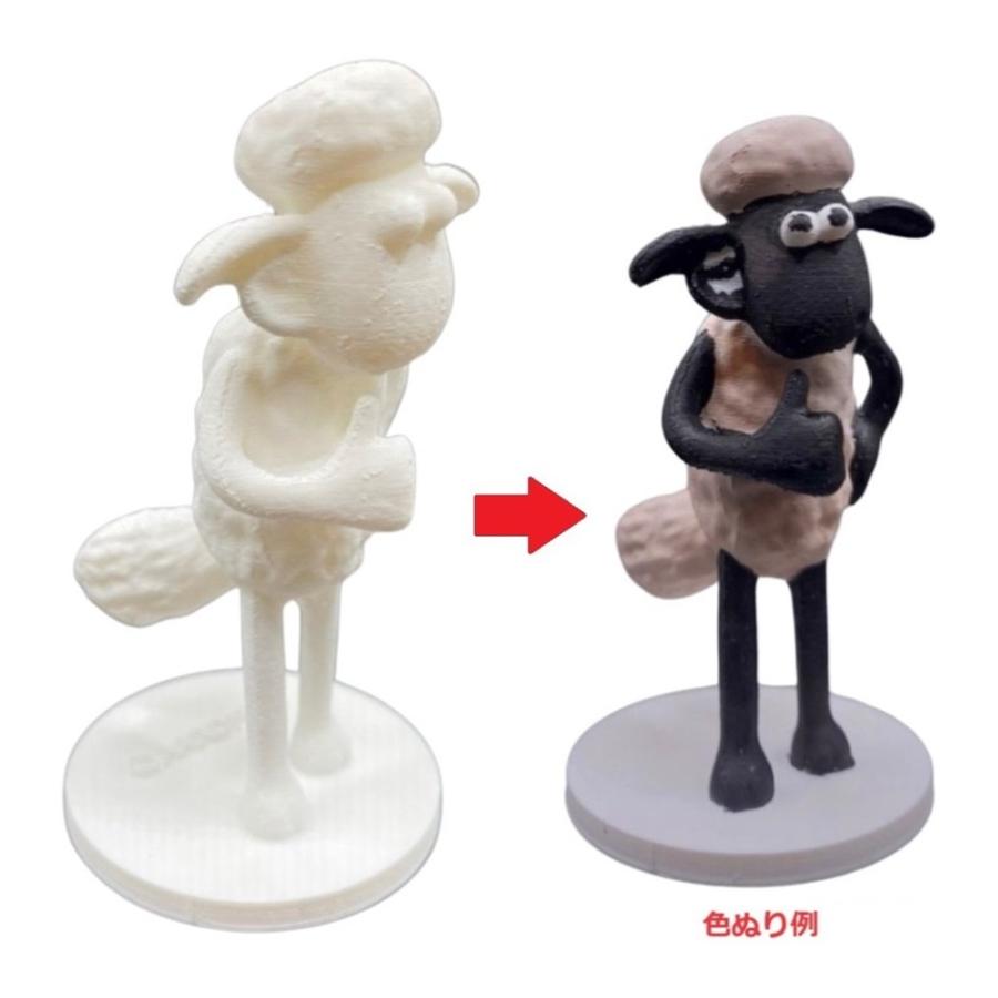 りったいぬりえ ひつじのショーン ShauntheSheep 真っ白なひつじのショーンを自由に色ぬり ぬりえ 手作り キャラクター フィギュア |  | 01