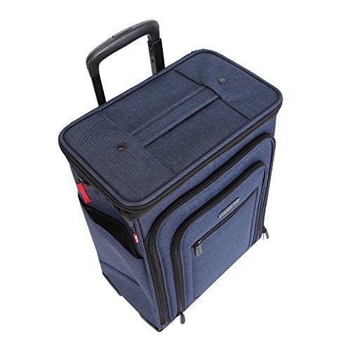 【厳選輸入品】Travelers Club Top Expandable +50% Capacity Luggage with USB Port, Navy Blu好評販売中｜halpi-halpi｜11