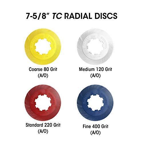 【並行輸入】Dedeco Sunburst - 8" x 1" TS Radial Bristle Discs - 1/2" - Industrial Therm好評販売中｜halpi-halpi｜03