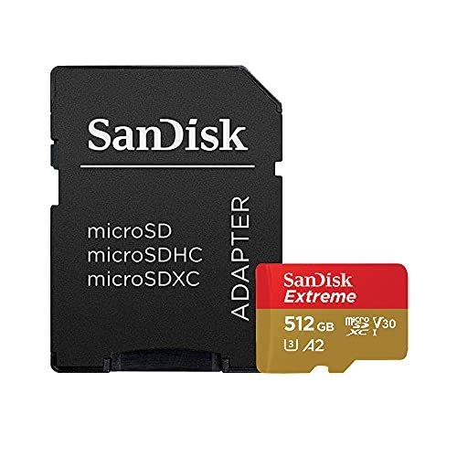 マイクロSD 512GB サンディスク Extreme microSDXC A2 SDSQXA1-512G-GN6MA アダプター付き 海外パッケージー厳選輸入品｜halpi-halpi｜06