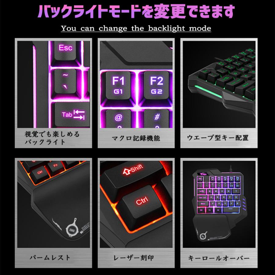 ゲーミングキーボード 片手キーボード スイッチ Rgb Usb有線 ３５キー レーザー彫刻 Windows Win7 Win8 Win10 Vista Ps4 Xbox Switchなど G30 生活雑貨h A L 通販 Yahoo ショッピング
