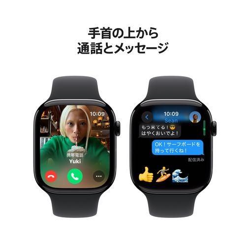 ○☆Apple Apple Watch Series 10 GPSモデル 46mm MWWQ3J/A [ジェット  