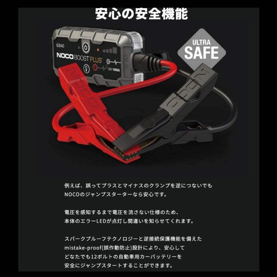 プロも使用 NOCO ハイパワー ジャンプスターター 12V 3000A 防水防塵 GB150 電動 ノコの画像