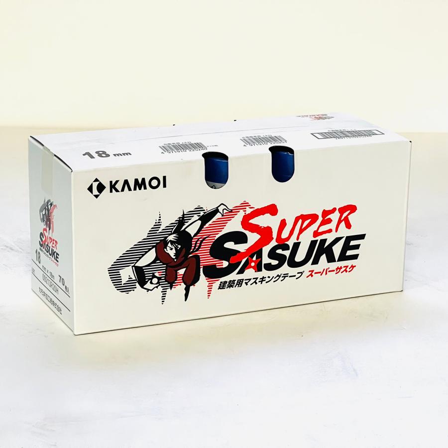 カモイ スーパーサスケ マスキングテープ 18mm 70巻入