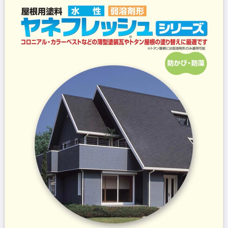 ヤネフレッシュF つや有 標準色 16kgセット エスケー化研 : Halu-Color 