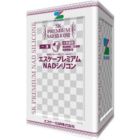 プレミアムNADシリコン 3分艶有 標準色・淡彩色 15kg エスケー化
