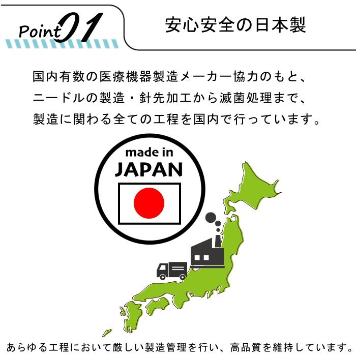 ステラニードル ニードル 日本製 12G 14G 16G 18G 20G ハルジオン 滅菌済 ピアス ピアスニードル ピアッシング 医療用ステンレス316L ボディピアス ピアッサー |  | 02