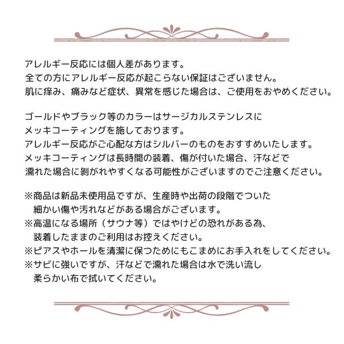 フープピアス ストライプ 斜め メンズ レディース ユニセックス パンク スチーム ステンレス サージカルステンレス 片耳用 |  | 06