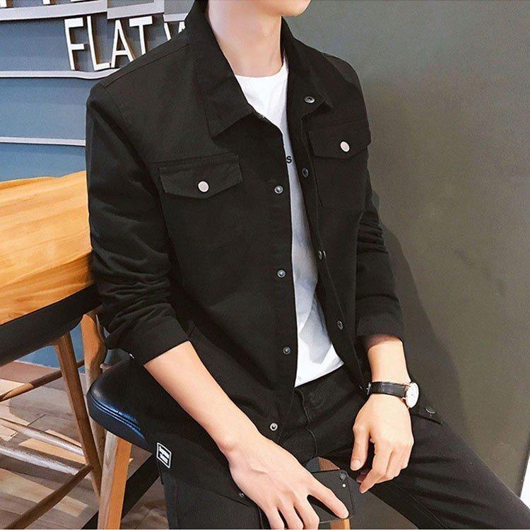 逆輸入 ジャケット メンズgジャン デニムジャケット デニムジャケット メンズ Gジ メンズgジャン デニムジャケット デニムジャケット メンズ Gジャン デニムシャツ 長袖 ジージャンジャケット ショート丈 春物 秋 ヴィンテージ 新品