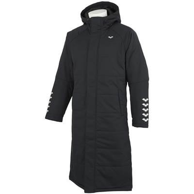 アリーナ　AMUSJF35 ブラック　中綿コート DESCENTE 【特別価格】 AMUSJF35（BLK） アリーナ 中綿コート