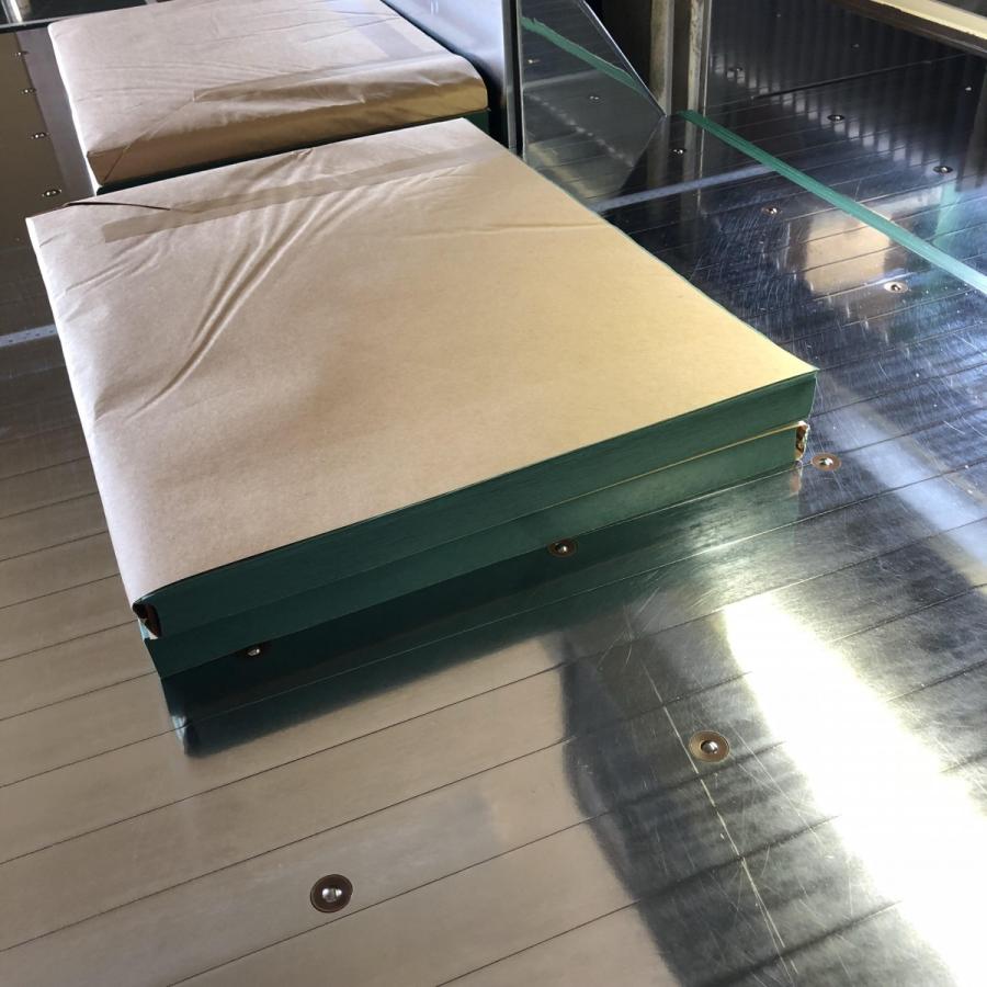 グリーンパーチ 500枚  厚さ　4つ切り508ｍｍ×381ｍｍ 耐湿紙・耐水紙・吸水紙・ペーパー・おさかなパックン【海産・魚河岸・水産加工・市場】  ☆紐なし |  | 02