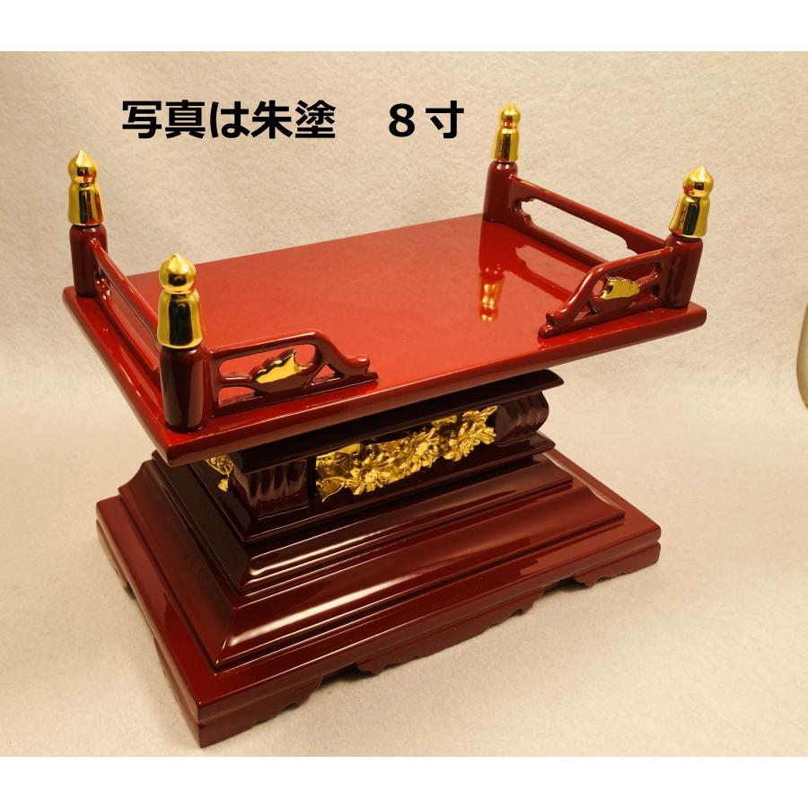 黒塗 朱塗 小型 須弥壇 しゅみだん 1尺1寸〜1尺5寸 位牌 黒塗 朱塗 小型 須弥壇 しゅみだん 1尺1寸〜1尺5寸 位牌