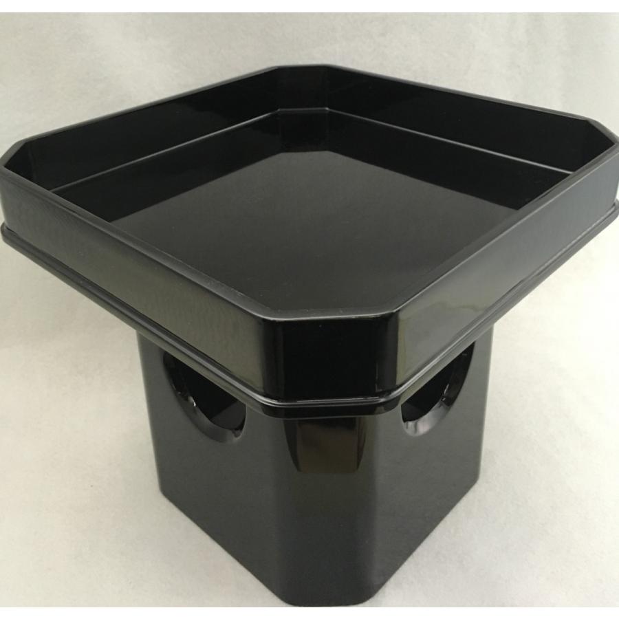 三宝 黒 カシュー塗 さんぽう 三方 : 浜田商店 仏壇 仏具 - 通販