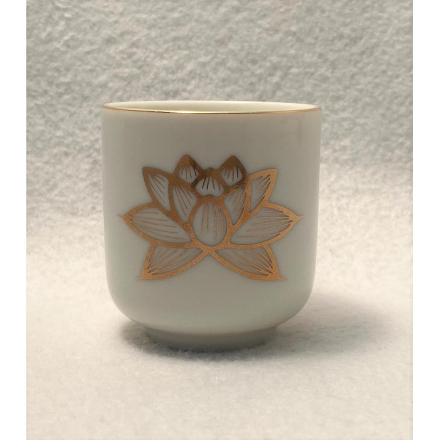 蓮 湯呑 寸六 仏壇 水 お茶 Siro Hasu Sunnroku 浜田商店 仏壇 仏具 通販 Yahoo ショッピング