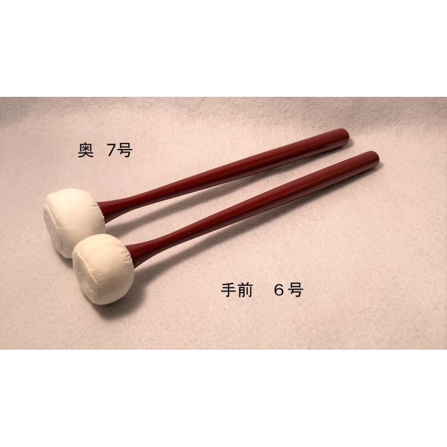 朱塗 木魚バイ 7号 木魚倍、木魚撥、木撥 バチ 仏具 赤 朱塗杢 朱塗 木魚バイ 7号 木魚倍、木魚撥、木撥 バチ 仏具 赤 朱塗杢