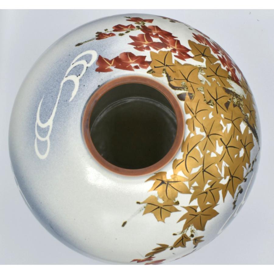 九谷焼 花瓶 10号 紅葉 展示品限り item no.1f001_1