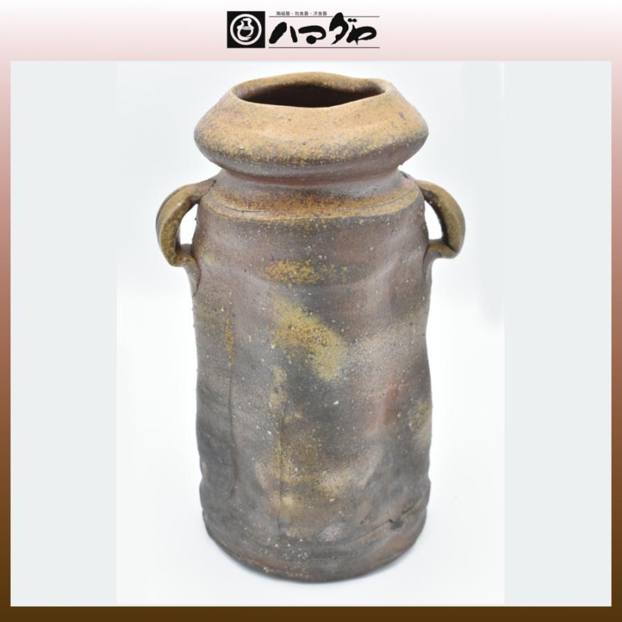 高岡銅器 銅製花瓶 蒔絵 寸胴 双鶴 102-01