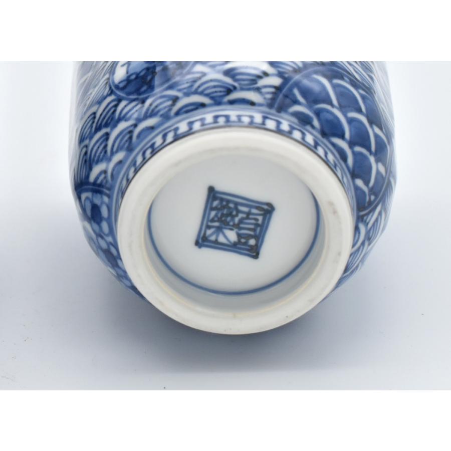 清水焼 湯呑セット 静海波丸紋組湯呑 木箱入り item no.1f223_2