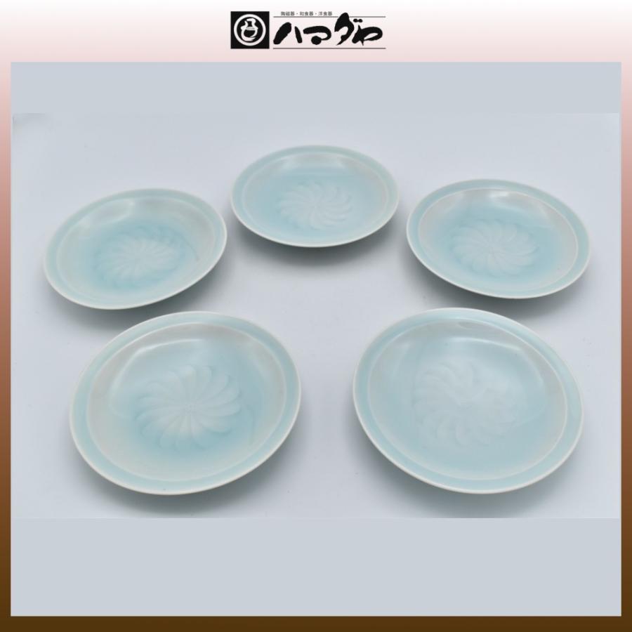 菊型 手あぶり 手焙 黄色 緑 共箱 銘 寶山 菊型 手あぶり 手焙 黄色 緑