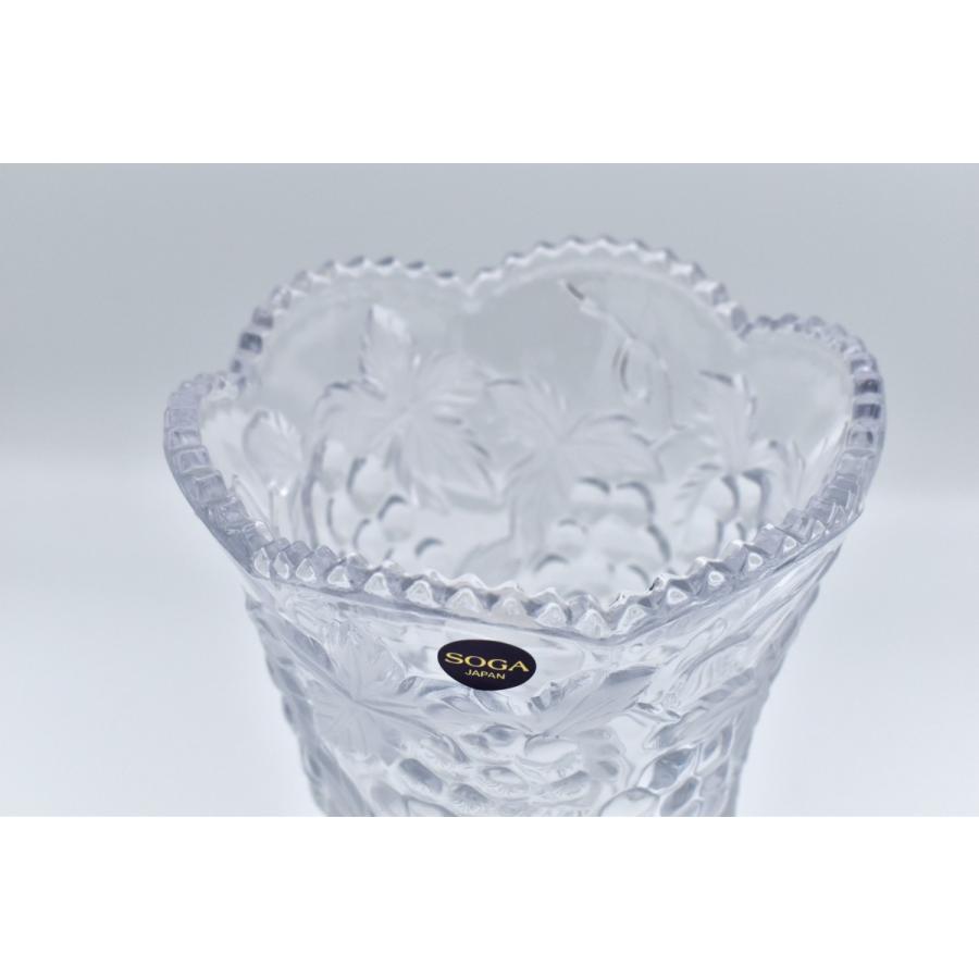 SOGA 花瓶 グリーンガーデン フラワーベース item no.1f381 : ハマダヤ