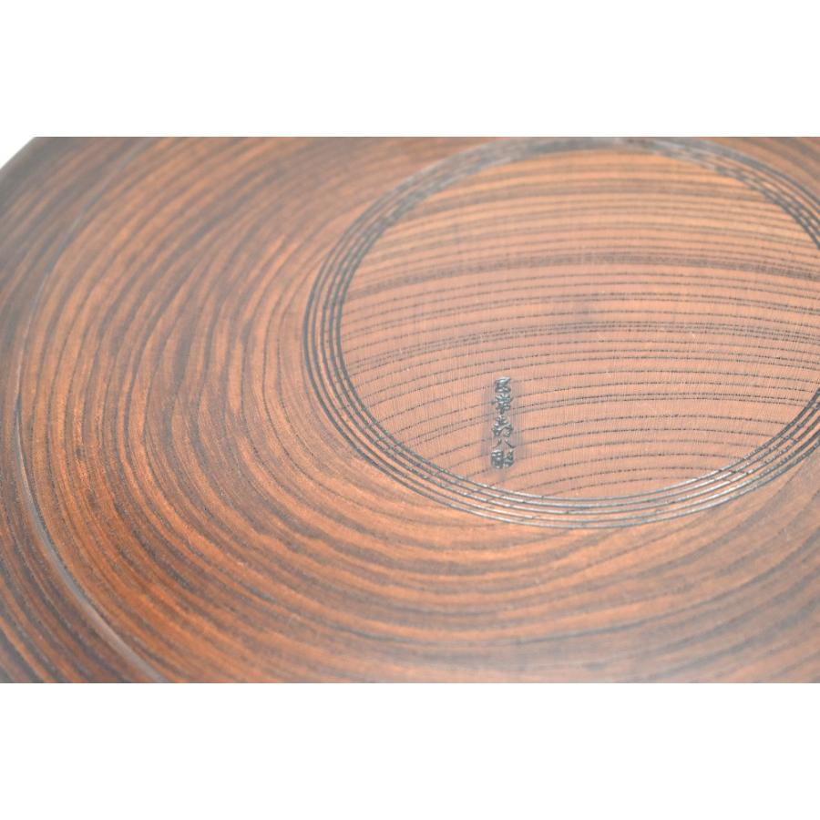 山中塗　宮常彫　丸盆　木製11.0深盆　 item no.1f609 |  | 03