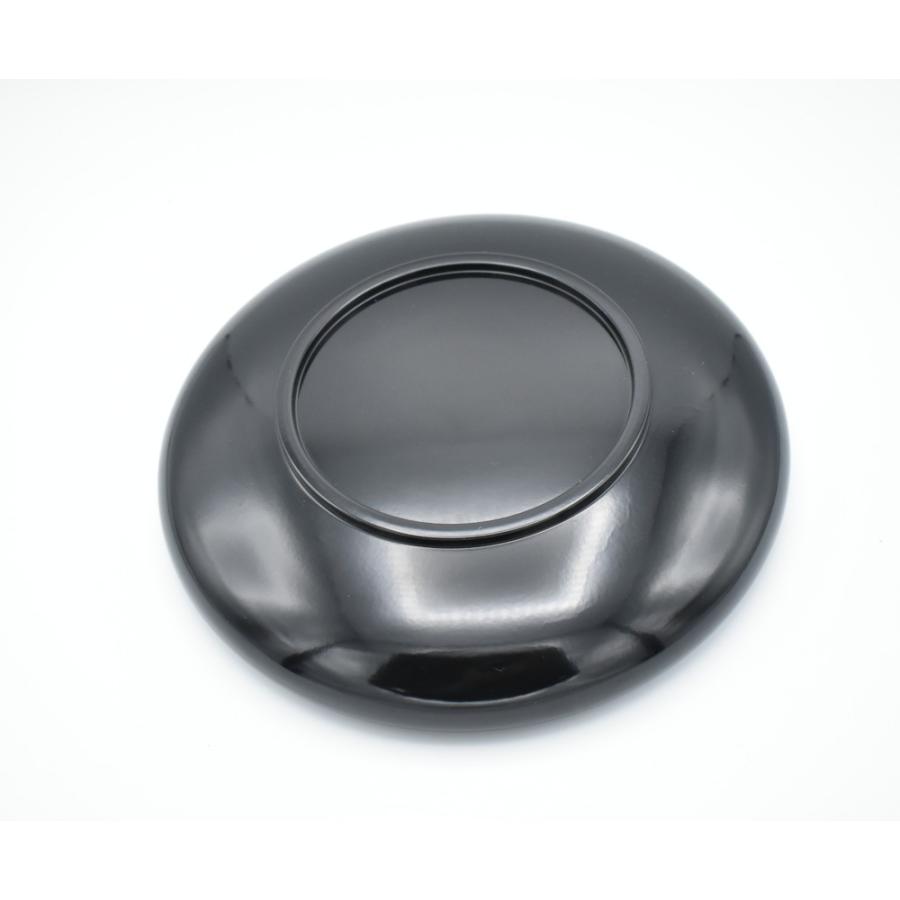 会津塗　錦絵木粉塗黒鉢8.0　現品限り item no.1f611 |  | 03