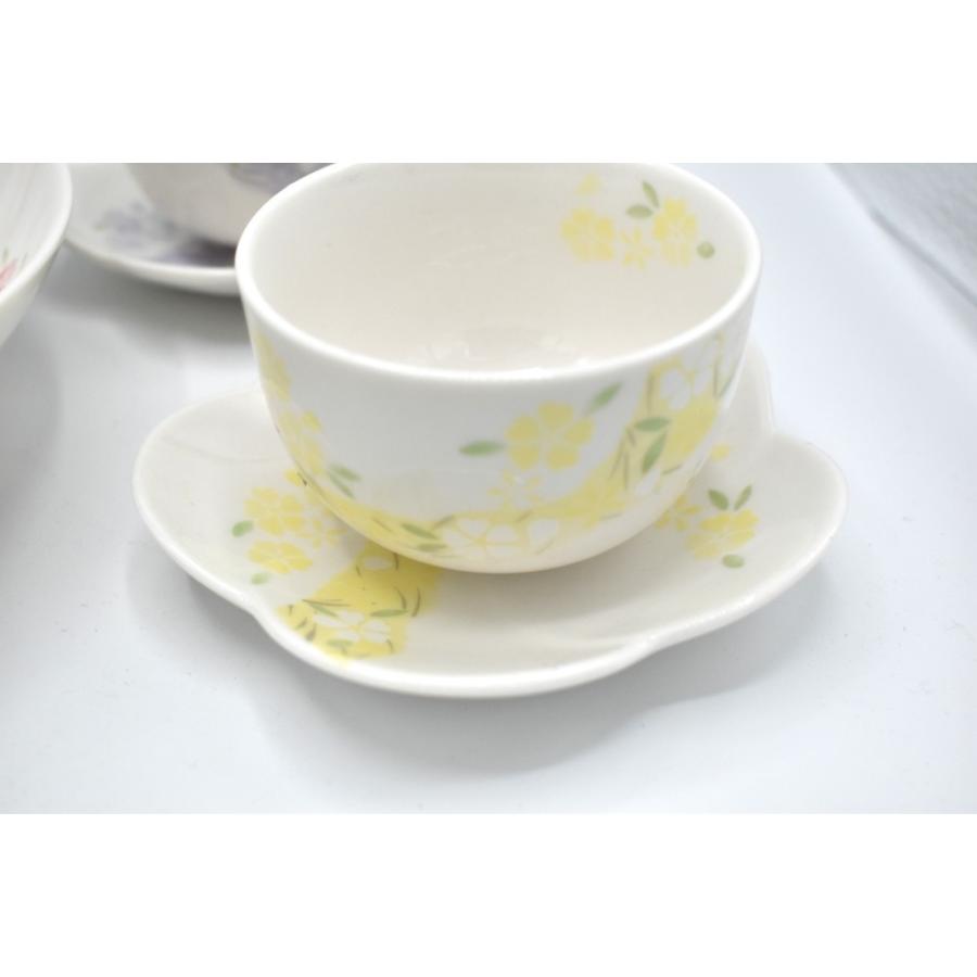 ちぎり友禅 茶器セット 来客揃え 5組 item no.1f729 : ハマダヤ食器店
