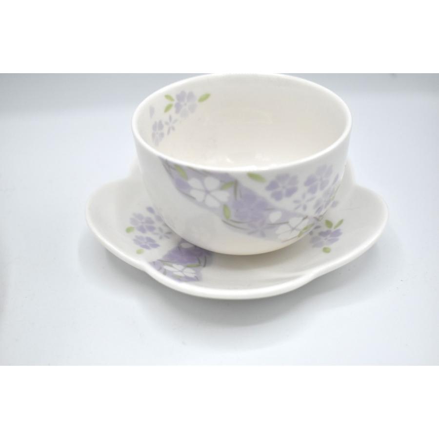 ちぎり友禅 茶器セット 来客揃え 5組 item no.1f729 : ハマダヤ食器店