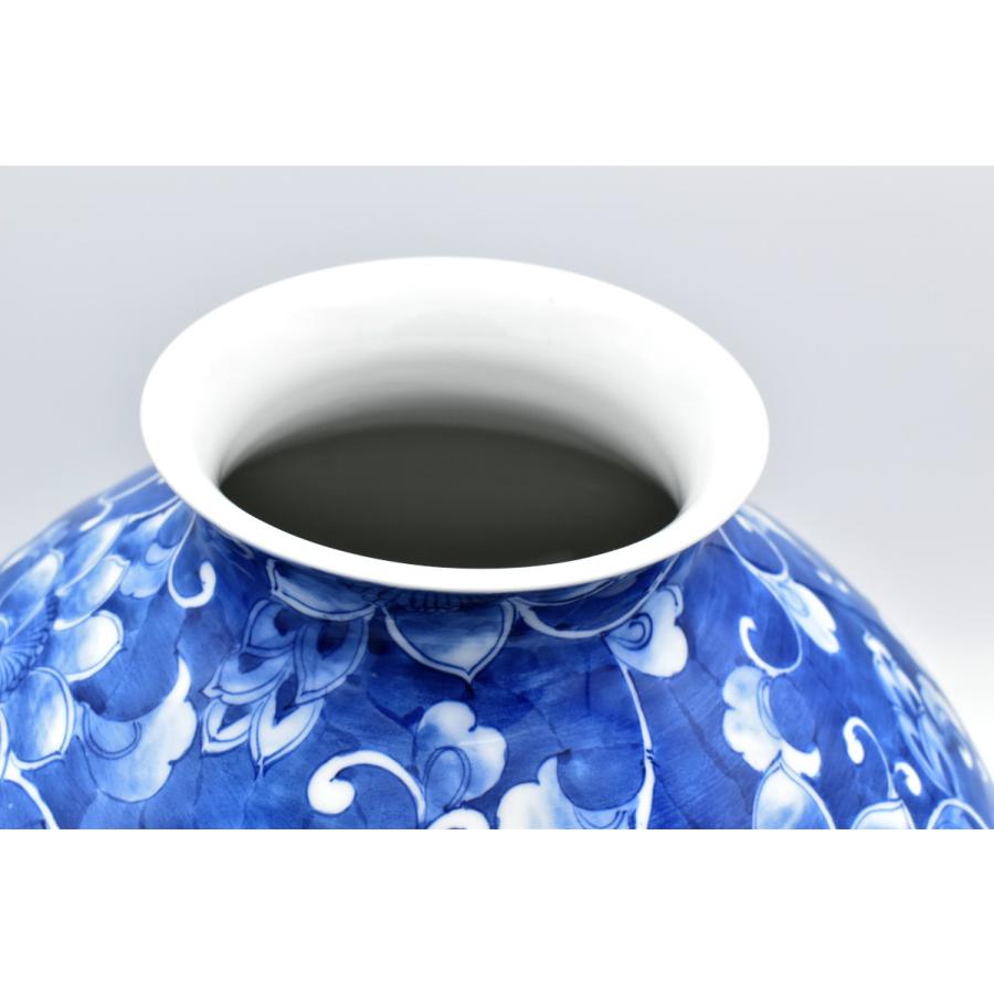 有田焼 花瓶 文右ェ門作 item no.2f428の画像