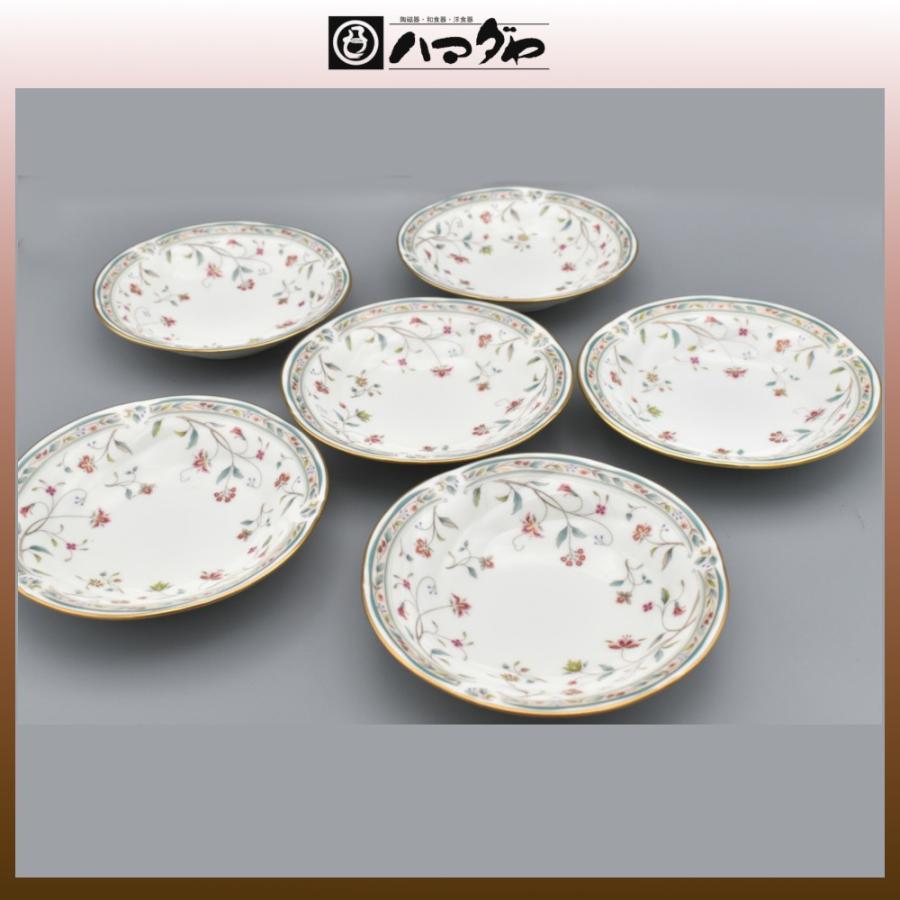 ノリタケ ボーンチャイナ 花更紗 ベリー皿 15cm 6枚セット ノリタケ ボーンチャイナ 花更紗 ベリー皿 15cm 6枚セット