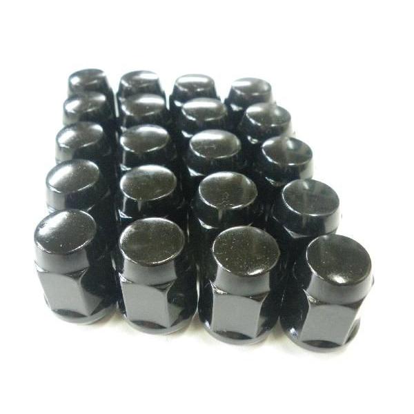 社外ホイール取り付けナット 1台分(20個) 19HEX 黒 袋タイプ トヨタ 日産 三菱 ホンダ マツダ スバル ダイハツ スズキ レクサス |  | 02