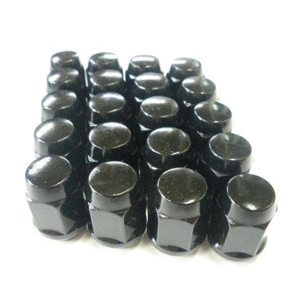 社外ホイール取り付けナット 1台分(24個) 19HEX 黒 袋タイプ トヨタ 日産 三菱 ホンダ マツダ スバル ダイハツ スズキ レクサス |  | 02