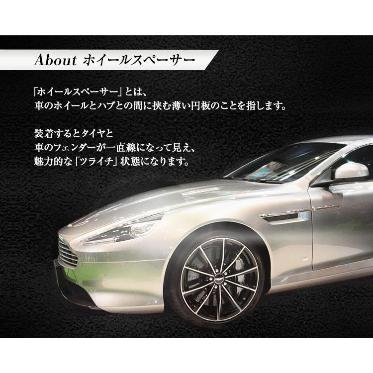 3mmスペーサー 2枚入り ｘ2セット トヨタ 日産 三菱 ホンダ マツダ スバル ダイハツ スズキ レクサス　＊１２ｍｍハブボルト車に限る |  | 01