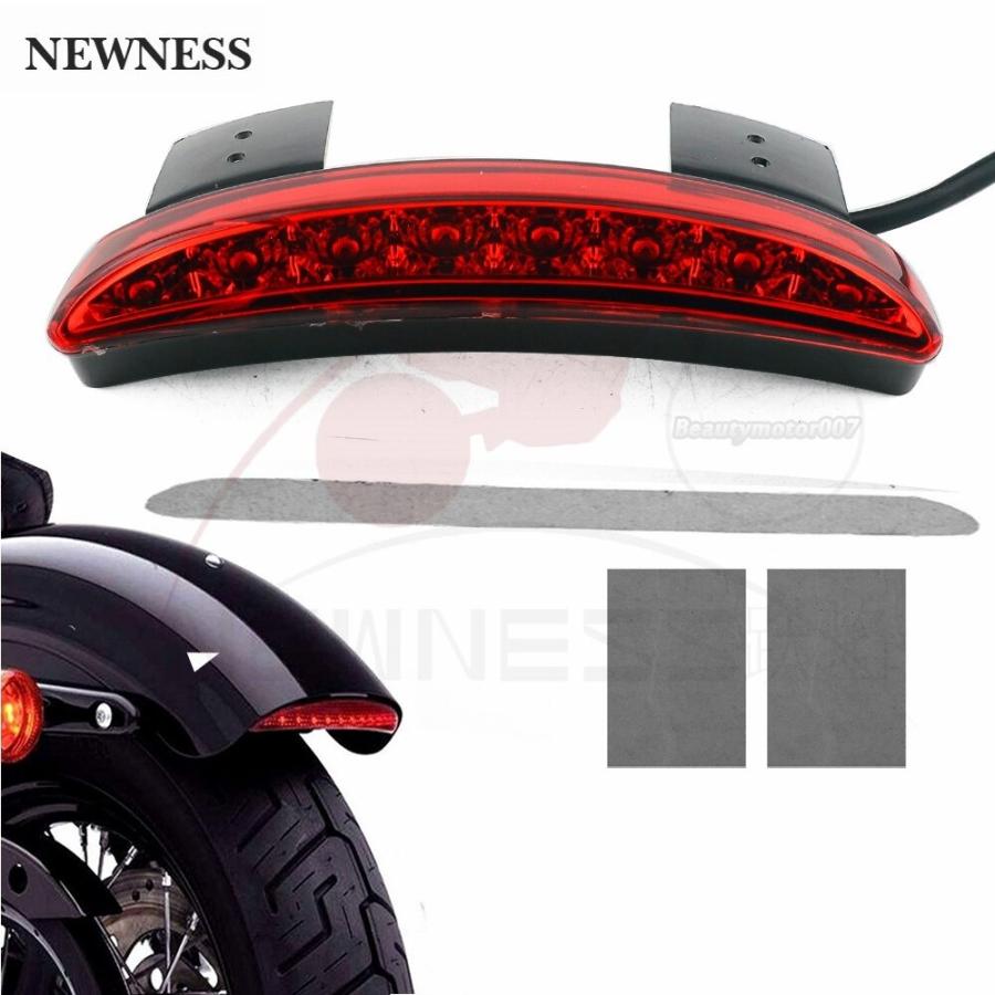 ハーレー テールライト ウィンカー機能付 リアフェンダー エッジ